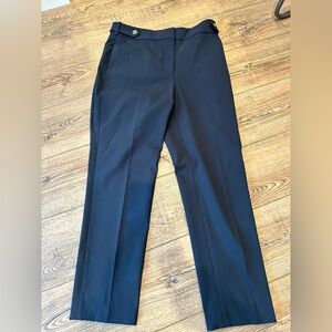 Veronica Beard Navy Blue Straight Pants Size 8